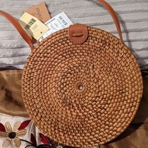 Beautiful bag round in size